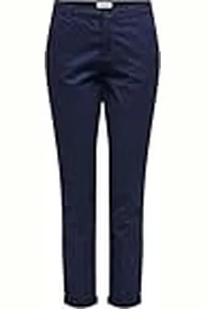 ONLY Dames Onlparis Reg Chino Pants Pnt Broek, , 34W 34L EU, , 34W / 34L