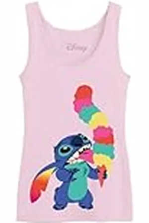 Disney Stitch Ice Cream Lick WODLILOTK002 Tanktop voor dames, , XS, , XS
