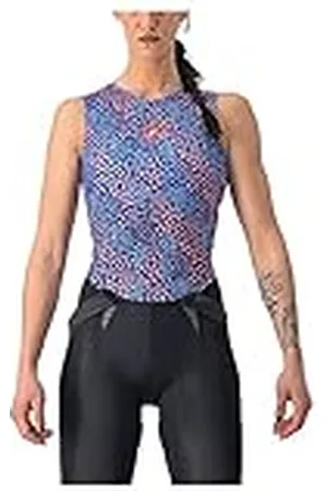 Castelli Mouwloos T-shirt voor dames, meerkleurig , L