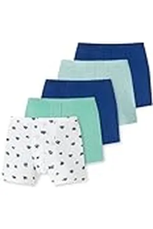 Schiesser Jungen 5 Pack Boxershort Unterhosen - 95/5 Organic Bio Baumwolle - Größe 92 bis 140