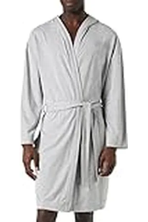 HUGO BOSS Unite Nightgown ochtendjas voor heren, medium grijs 35, L