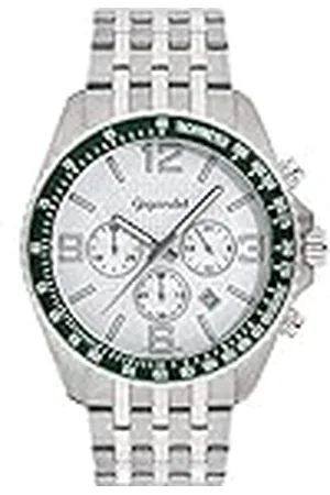 Gigandet AVG12-02 Analoog Japans kwartsuurwerk voor heren, met roestvrijstalen armband