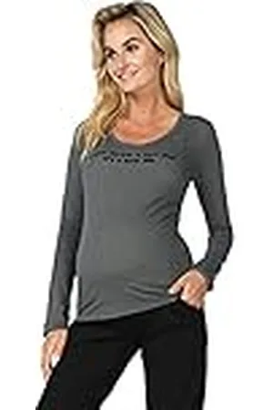 Noppies Dames Tee Ls Sharon zwangerschapsshirt met lange mouwen