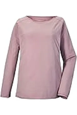 G.I.G.A. DX by killtec Dames Shirt met lange mouwen GS 39 WMN LS SHRT GOTS, taupe, 42, 41165-000