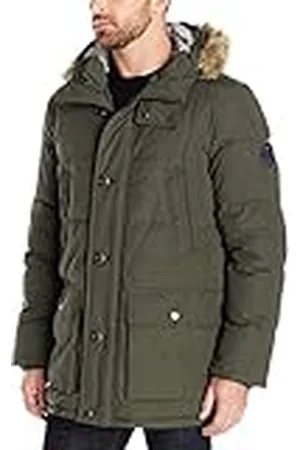 Tommy Hilfiger Arctic Cloth Heavyweight Performance Parka Down Alternative Bovenkleding Jas voor heren, , XL