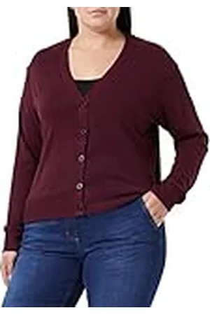 Triumph Dames Thermal Jumper Cardigan Pyjamabovendeel, Claret, 44/46