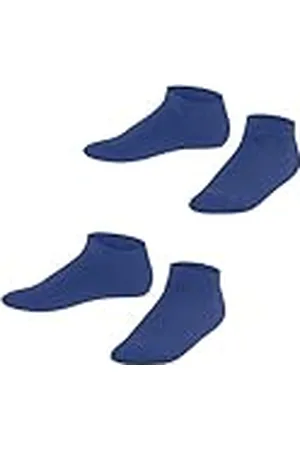 ESPRIT Uniseks-kind Korte Sokken Foot Logo 2-Pack K SN Katoen Kort Eenkleurig Multipack 2 Paar, , 31-34