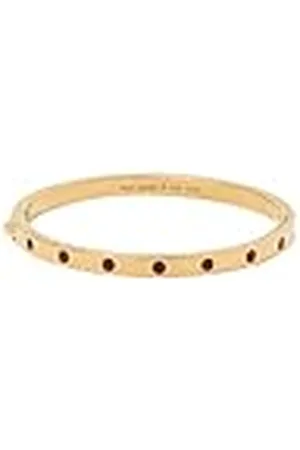 Kate Spade SET IN STONE Metal Stone Hinged Bangle