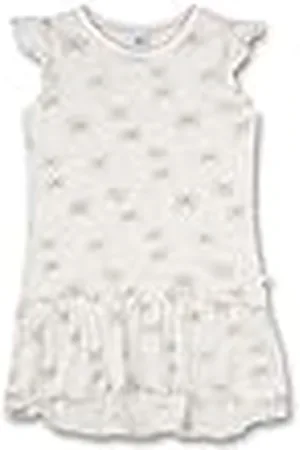 Sanetta Meisjes 233077 nachthemd, White Pebble, 104, , 104 cm