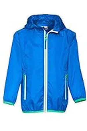 Playshoes Unisex opvouwbare functionele jas regenjas voor kinderen, , 98 cm