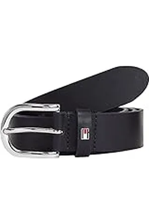 Tommy Hilfiger DANNY BELT Riem voor Dames, Blau (Night Sky 421), 80 cm