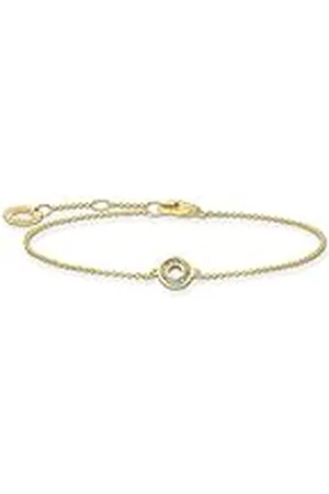 Thomas Sabo Armband gekleurde stenen , 925 sterling zilver, 16-19 cm lengte