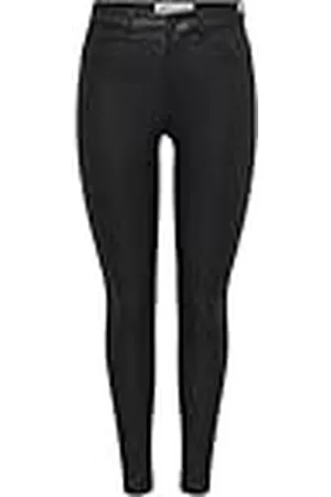 JDY JACQUELINE de YONG NEWTHUNDER Damesbroek met hoge taille, skinny fit, , XL / 34L