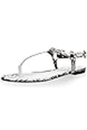 Roberto Cavalli Teenslippers voor dames, wit/zwart, 38 EU