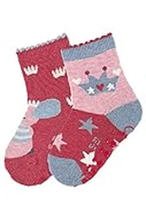Sterntaler Baby - meisjes sokken abs-sokken Dp muis + kroon, , 17/18