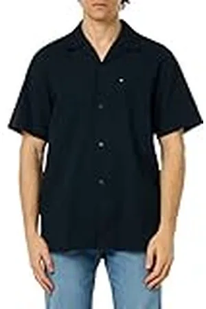 Tommy Hilfiger Casual overhemden voor heren, Blauw (Woestijnhemel), S