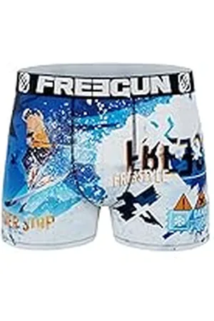 Freegun Boxershorts voor kinderen, extreme sport, originele onderbroek, comfortabel en rekbaar, , 6-8 Jaar