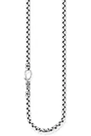 Thomas Sabo Kreuz Gliederkette aus 925er Sterlingsilber, Länge: 55cm, KE2080-637-21-L55