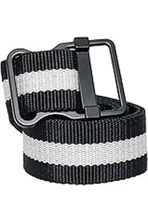 Urban classics Uniseks Easy Riem met strepen Riem, , L/XL