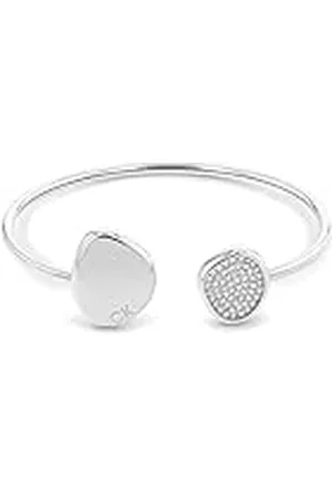 Calvin Klein Armbanden voor dames FASCINATE Collectie in roestvrij staal, Eén maat, Roestvrij staal, Geen edelsteen