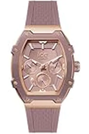 Ice-Watch ICE boliday Silk pink Alu - aluminium dameshorloge met siliconen band - 023804 (Small)