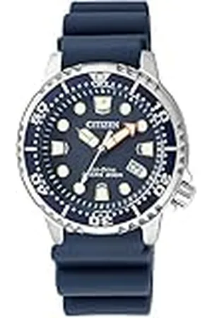 Citizen Dames analoog kwarts horloge met rubberen armband EP6051-14L, , , armband