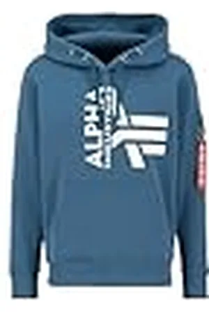 Alpha Industries Alpha Half Logo Foam Hoody Casual Shorts Uniseks Volwassenen, , S