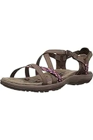 Skechers Womens Reggae Slim Vacay Sandalen, Chocolade, 39 EU