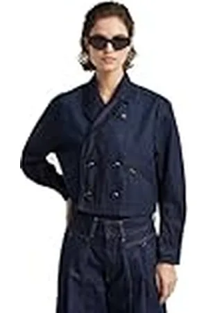 G-Star RAW Cropped Peacoat jacket, , M