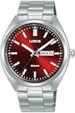 Lorus Analoog kwartshorloge voor heren met roestvrij stalen armband RH369AX9
