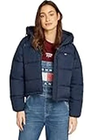 Tommy Hilfiger Dames TJW ASPEN PUFFER EXT DW0DW18841 Puffer Jacket, Blauw (Dark Night Navy), L, , L