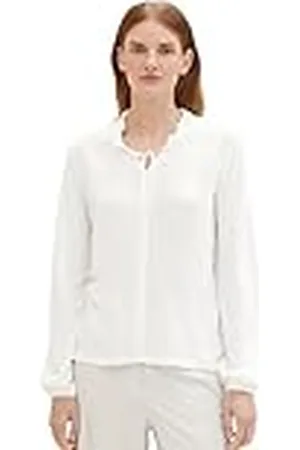 TOM TAILOR T-shirt met lange mouwen voor dames, , XL
