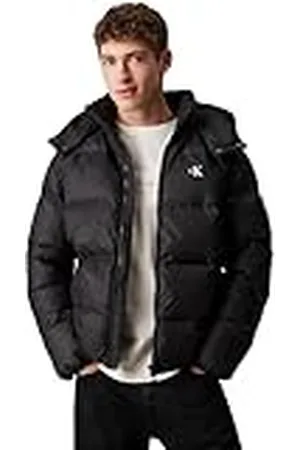 Calvin Klein Jeans Heren ESSENTIALS DOWN JACKET J30J325946, Puffer Jacket, Zwart, 3XL, , 3XL grote maten