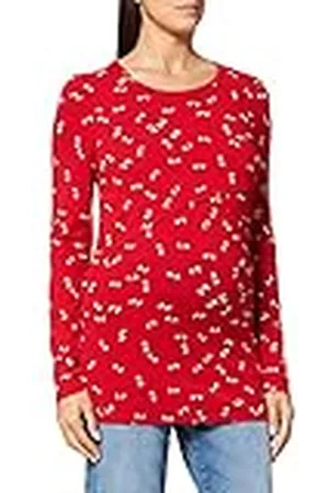 Noppies Dames Tee Nurs Ls AOP Zarah zwangerschapsshirt met lange mouwen, , XS