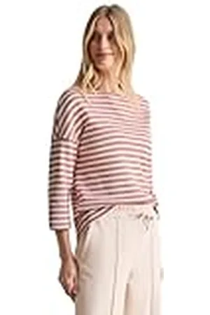 CECIL Shirt met gebreide look, , XS