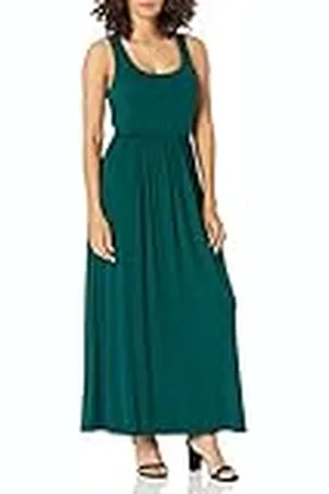 Amazon Dames tank getailleerde maxi-jurk (verkrijgbaar in grote maten), , medium