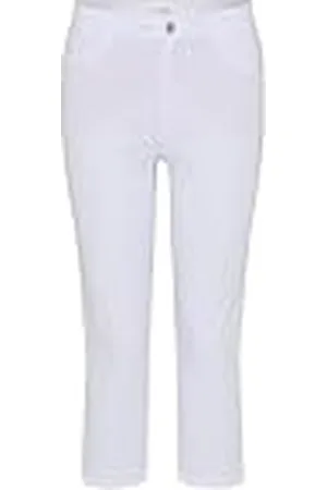 Brax Dames Style Mary C ultralichte katoenen capribroek, , 32W / 32L
