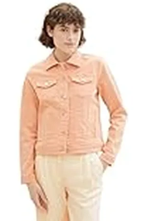 TOM TAILOR Dames 1040479 Jeansjack, 34891-Light Coral, XL, , XL