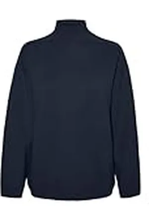 VERO MODA VMGOLD LS Highneck Pinstripe Pullover GA, , L