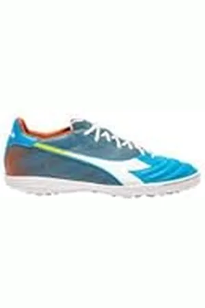 Diadora Brasil Elite Veloce GR TFR Voetbalschoenen voor heren, blauw fluo/wit/oranje, 40 EU, , 40 EU