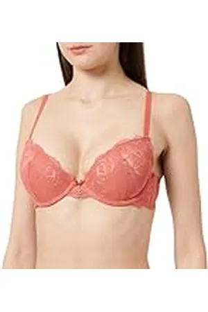 Emporio Armani Push-up beha voor dames, met verwijderbare pads en 2 lussen voor volwassenen, 32B, , 70B