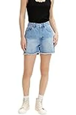 TOM TAILOR Dames Bermuda met hoge taille 1031460, , M