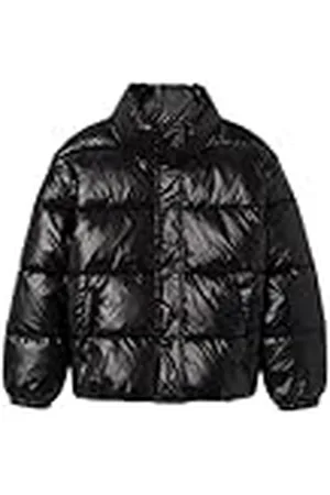 NAME IT Meisjes Nkfmonna Puffer Jacket, Black, 116, , 116