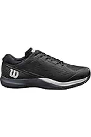 Wilson Heren Rush Pro Ace Clay Tennisschoen, Zwart/Ombre Blauw/Wit, 10.5 UK, , 10.5 UK