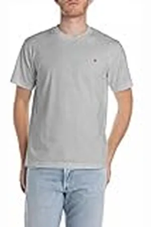 Replay Heren Regular Fit T-shirt van katoen, , XL