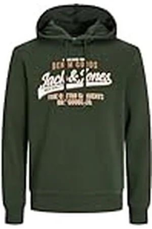 JACK & JONES Logo Hoodie Heren