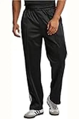 Urban classics Heren sportbroek retro tricot track pants, mannen joggingbroek in retro look, rechte pijpen, , L