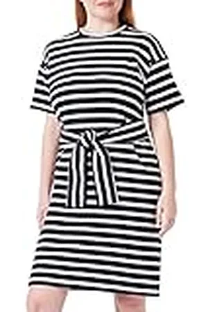 Seidensticker Dames Regular Fit Blousejurk Korte Mouw Jurk, , 40, , 40