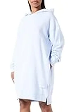 Replay Dames regular fit sweatshirt jurk met capuchon, , XS