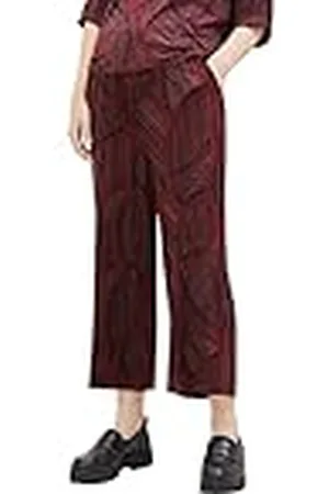 TOM TAILOR TOM KLEERMAKER dames culotte jersey broek met een dessin